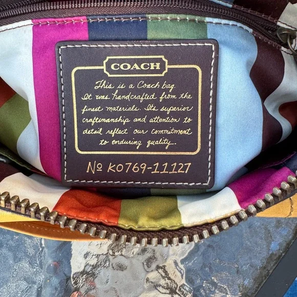 Coach Leather 65th Anniversary Legacy Bag - Picture 10 of 14